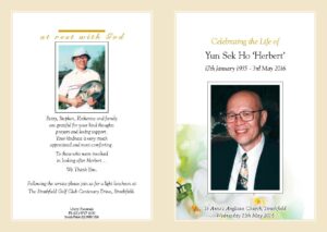 Memorial cards