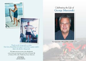Memorial cards